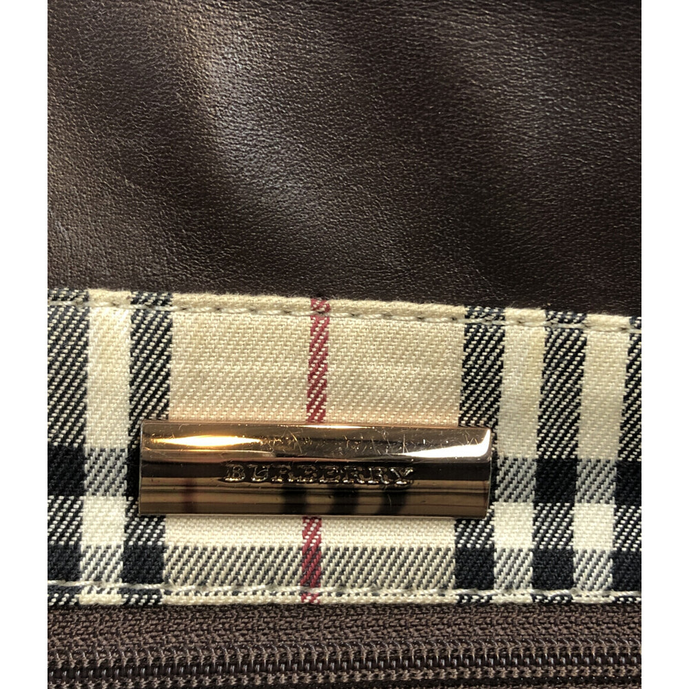 Burberry brown leather everyday Tote bag - Picture 4 of 6